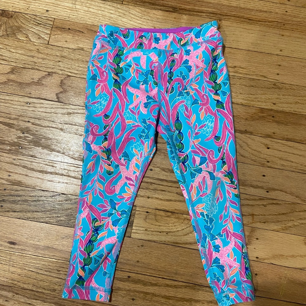 Lilly Pulitzer UPF 50 Luxletic Girls Mini Weekender Legging size XS